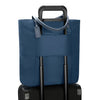 pass-through sleeve of navy Briggs & Riley Rhapsody Vertical Tote