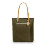 front of olive Briggs & Riley Rhapsody Vertical Tote