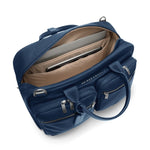 inside of navy Briggs & Riley Rhapsody Multi-Pocket Cabin Bag