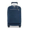 front of navy Briggs & Riley Rhapsody Tall Carry-On Spinner