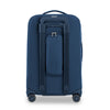 back of navy Briggs & Riley Rhapsody Tall Carry-On Spinner