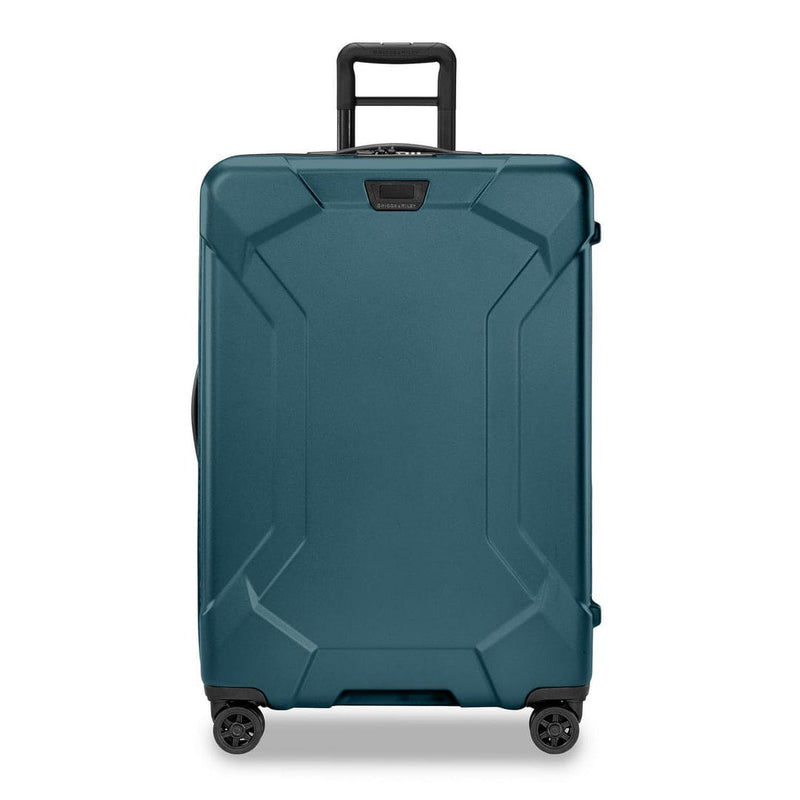 ocean Briggs & Riley suitcase from the front