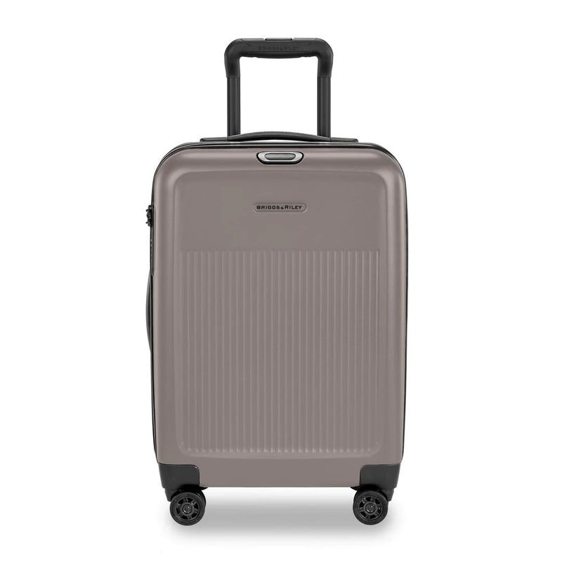 front of latte Briggs & Riley Sympatico International Carry-On Expandable Spinner