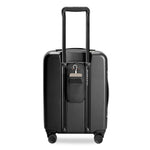 back of black Briggs & Riley Sympatico Global Carry-On Spinner