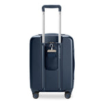 back of navy Briggs & Riley Sympatico Global Carry-On Spinner