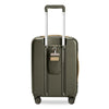 back of olive Briggs & Riley Sympatico Global Carry-On Spinner