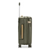 side of olive Briggs & Riley Sympatico Global Carry-On Spinner