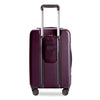 back of plum Briggs & Riley Sympatico Essential Carry-On Expandable Spinner