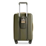 back of olive Briggs & Riley Sympatico Essential Carry-On Spinner