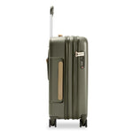 side of olive Briggs & Riley Sympatico Essential Carry-On Spinner