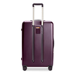 back of plum Briggs & Riley Sympatico Large Expandable Spinner