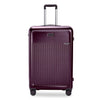 front of plum Briggs & Riley Sympatico Large Expandable Spinner