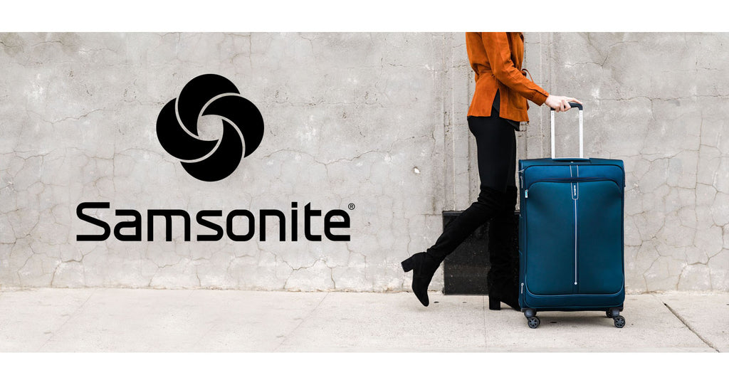 Samsonite luggage and travel bags at Forero's