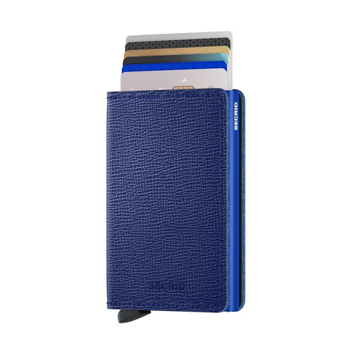 cards up cobalt Secrid Slimwallet Crisple