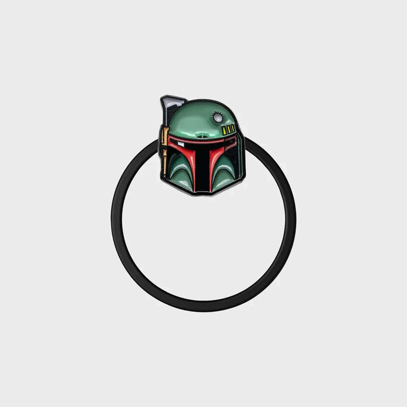 front of Boba Fett Star Wars Orbitkey Key Ring