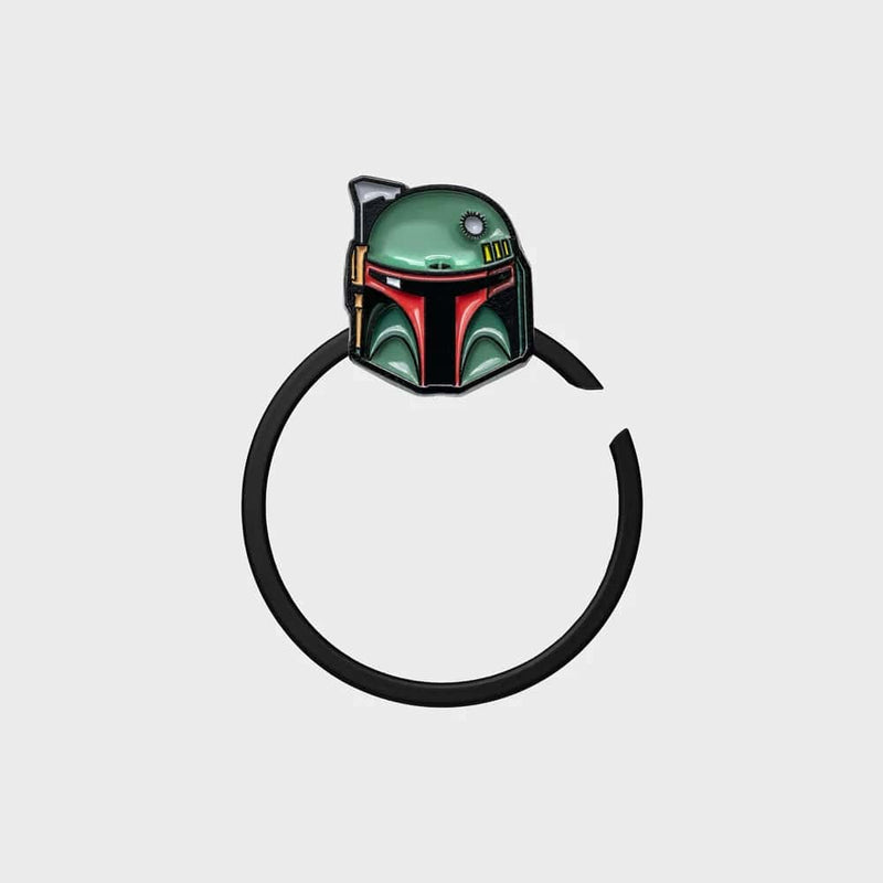 front of Boba Fett Star Wars Orbitkey Key Ring