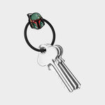 keys on Boba Fett Star Wars Orbitkey Key Ring