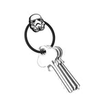 keys in Stormtrooper Star Wars Orbitkey Quick Release Key Ring