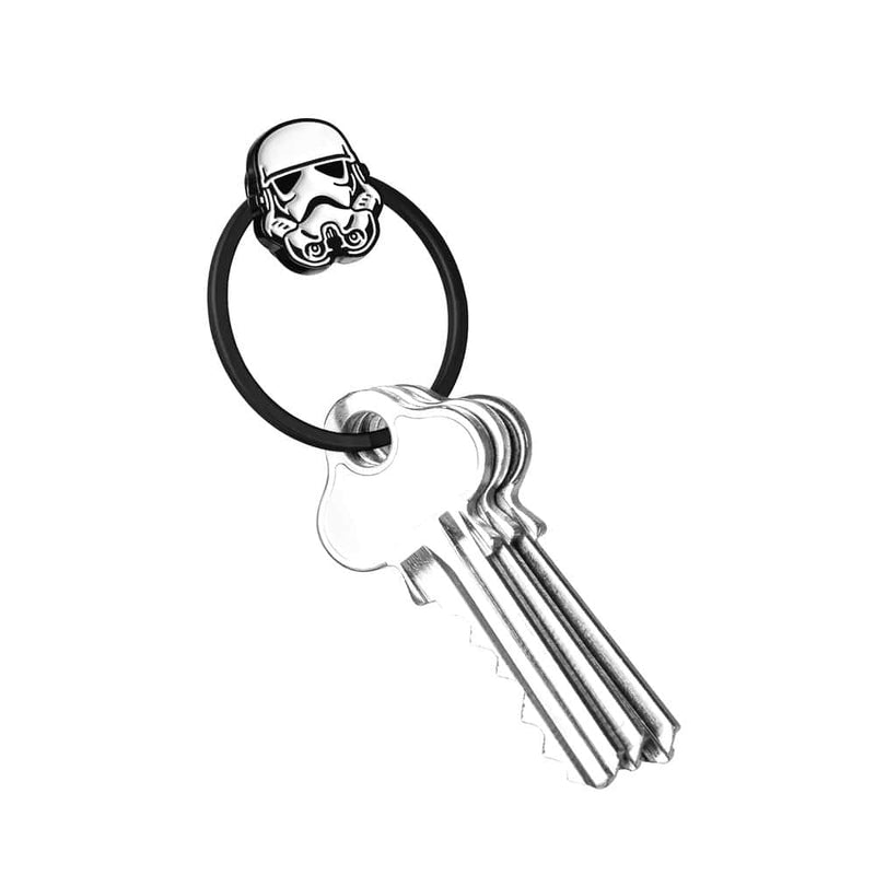 keys in Stormtrooper Star Wars Orbitkey Quick Release Key Ring