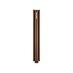 side of cognac-brown Secrid Slimwallet Vintage