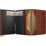 inside of whiskey Secrid Premium Slimwallet Basco
