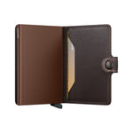inside of chocolate Secrid Miniwallet Original