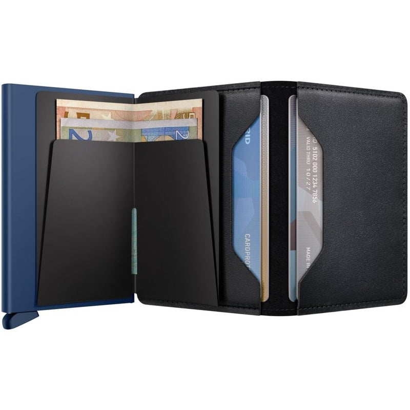inside of black-navy Secrid Slimwallet Original