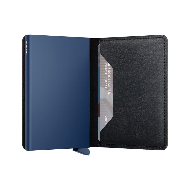 inside of black-navy Secrid Slimwallet Original