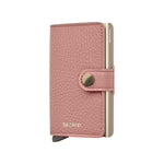 front of rose Secrid Miniwallet Pebble