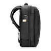Black Briggs & Riley backpack with a visible brand label on a white background