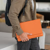 model of terracotta Orbitkey Hybrid Laptop Sleeve 14"