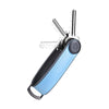 keys out lake blue Orbitkey Hybrid Leather Key Organizer