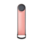 front of pastel pink Orbitkey Hybrid Leather Key Organizer