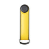 front of solar yellow Orbitkey Hybrid Leather Key Organizer