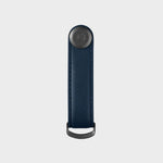 front of oxford navy Orbitkey Saffiano Key Organizer