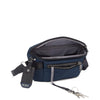 TUMI Alpha Bravo Classified Waist Pack in navy key leash