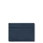 back of ink blue Montblanc Sartorial Card Holder 5cc