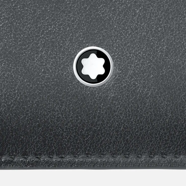 emblem of forged iron Montblanc Meisterstück card Holder 6cc