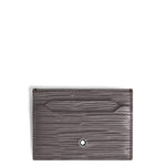 front of warm grey Montblanc 4810 Card Holder 5cc