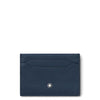 front of ink blue Montblanc Sartorial Card Holder 5cc