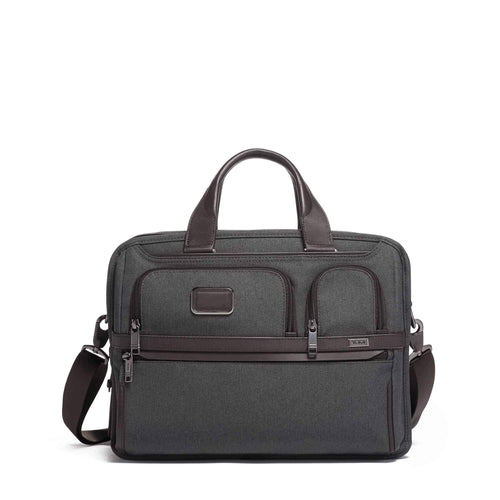 TUMI Alpha 3 Expandable Organizer Laptop Brief - Forero’s Bags and Luggage Vancouver Richmond