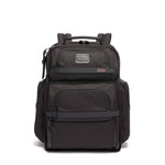 front of black TUMI Alpha 3 Brief Pack