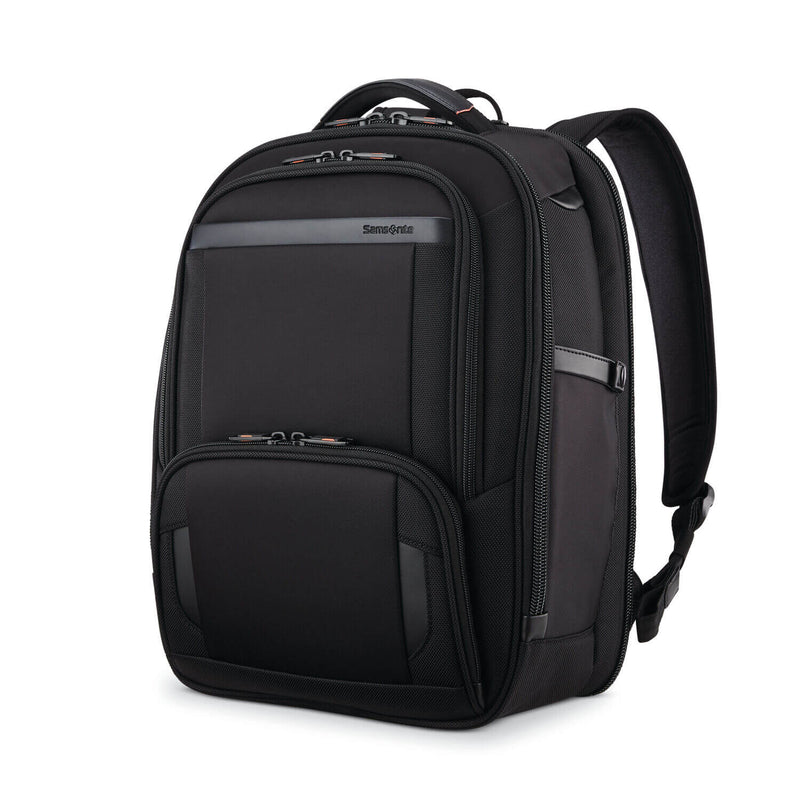 Samsonite Pro Slim Backpack 15.6" in Black front view