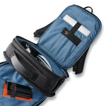 Samsonite Pro Slim Backpack 15.6" in Black fully open
