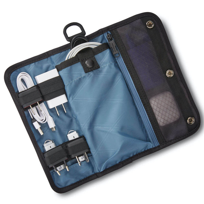 Samsonite Pro Vertical Spinner Mobile Office 17" in Black accessories pouch