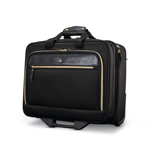 Samsonite Mobile Solution Wheeled Mobile Office 15" in Black front view