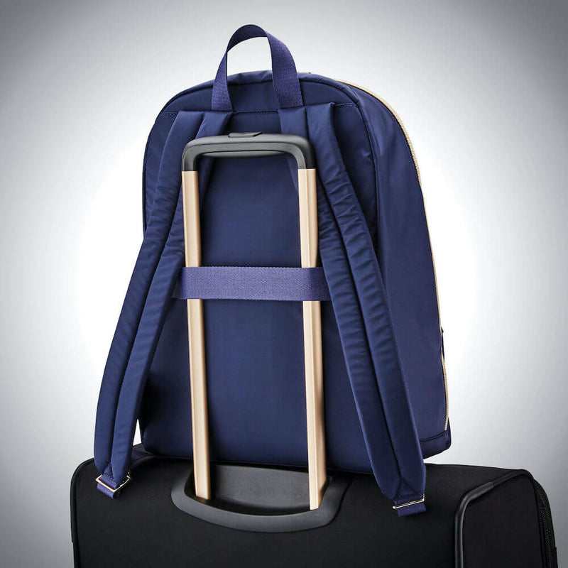 Samsonite Mobile Solution Essential Backpack 14.1" in Navy Blue rear view