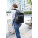 Samsonite Mobile Solution Deluxe Backpack 15.6" in Black on model