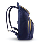 Samsonite Mobile Solution Deluxe Backpack 15.6" in Navy Blue side view