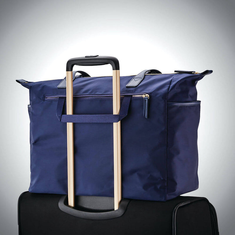 Samsonite Mobile Solution Deluxe Carryall 15.6" in Navy Blue rear view